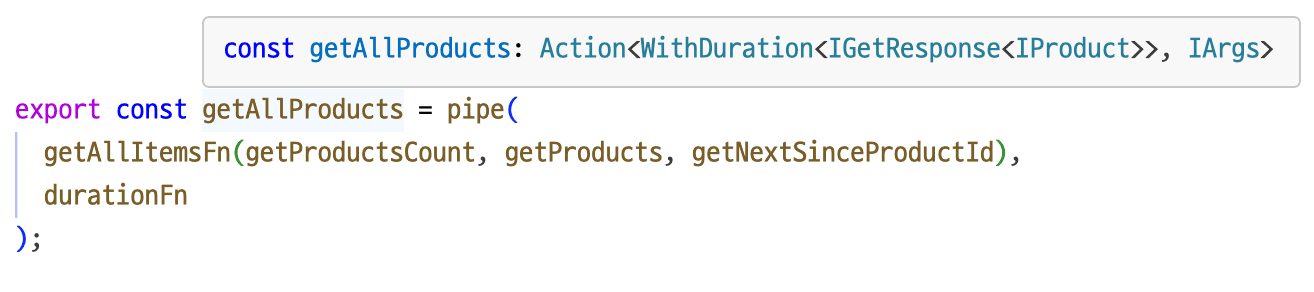 pipe 에서 타입 잡기 1